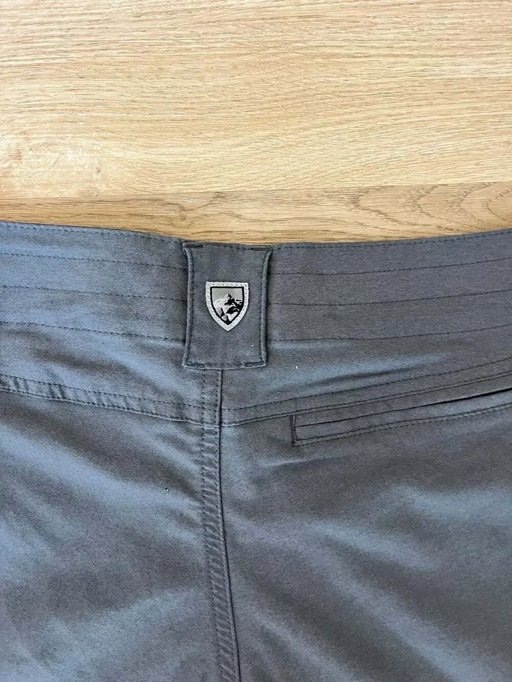 Kuhl, Chino Shorts, Technical Stretch, Grey Outdoor Hiking Shorts, 30x8